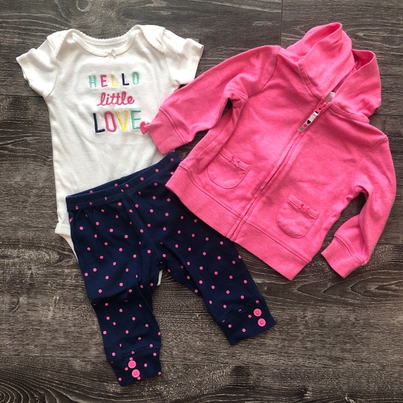 3 piece outfit with hoodie - Picture 2 of 4